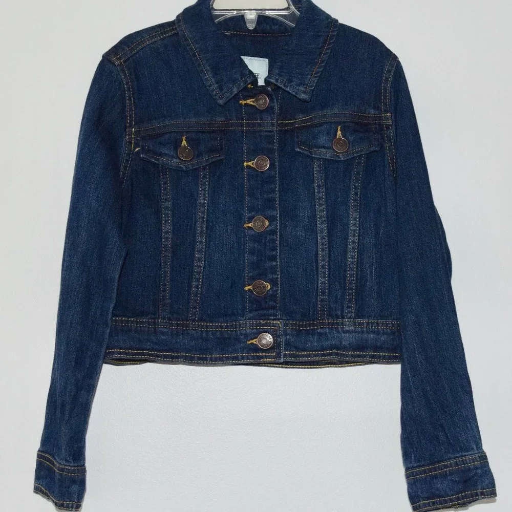 Cherokee Blue Denim Long Sleeve Jean Jacket - Small (6/6X)